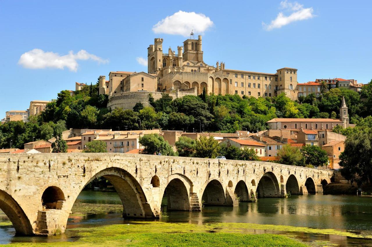 "La Cle Des Champs"-Meuble De Tourisme 3 Etoiles -Residence "Les Logis De Beziers"-Garage Optionnel-Coeur De Ville-Plages A 16Km ! Экстерьер фото